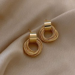 GoldGifts Stunning Golden Color Earrings - Versatile Elegance for Every Style